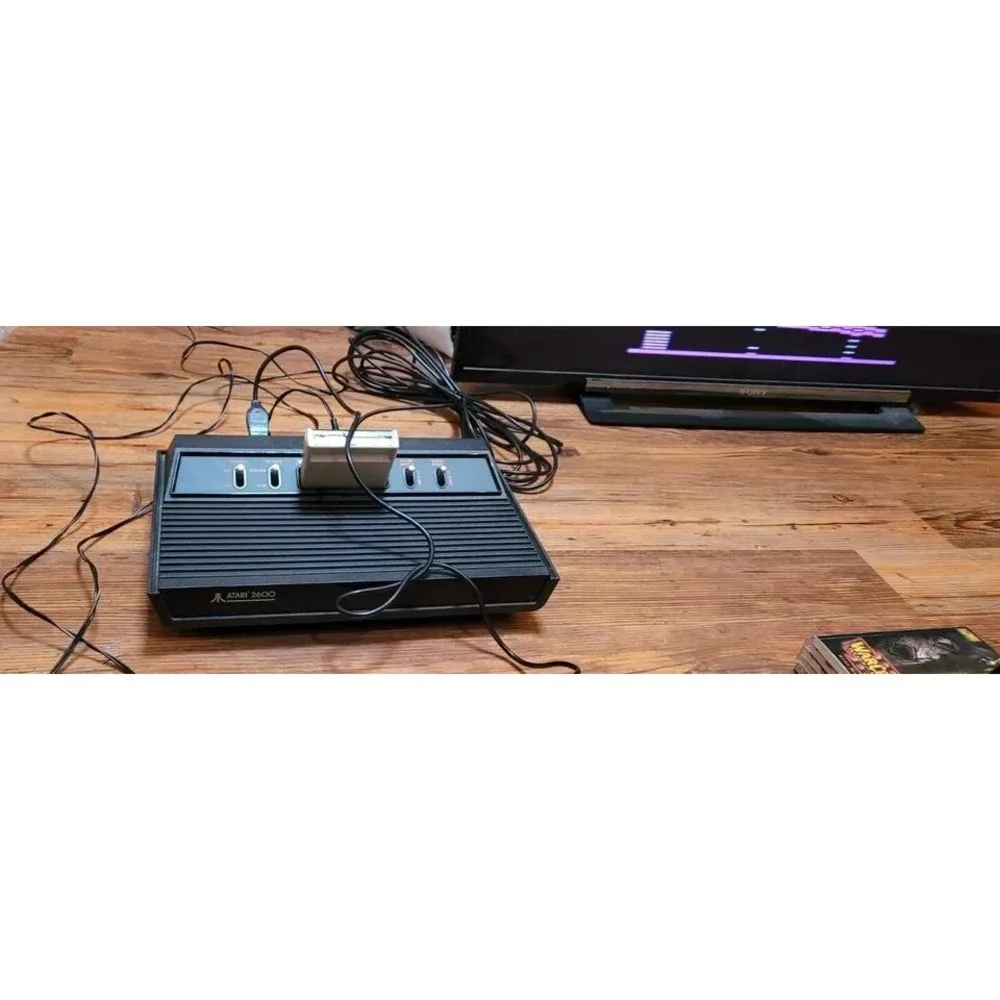 Atari 2600 CONSOLE Darth Vader Black Edition, CX2600A TESTED & Working Console